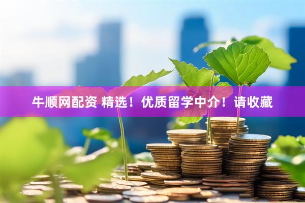 牛顺网配资 精选！优质留学中介！请收藏