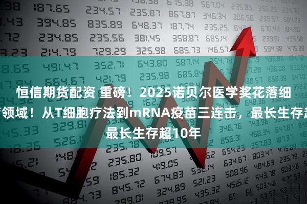 恒信期货配资 重磅！2025诺贝尔医学奖花落细胞治疗领域！从T细胞疗法到mRNA疫苗三连击，最长生存超10年